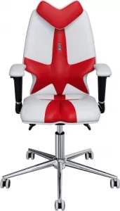 Кресло KULIK SYSTEM FLY (бело-красный) фото