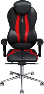 Кресло KULIK SYSTEM GRAND (черный с красным) фото