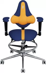 Кресло KULIK SYSTEM KIDS (желтый + синий) фото