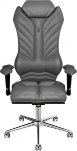 Кресло KULIK SYSTEM MONARCH (серый) фото