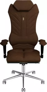 Кресло KULIK SYSTEM MONARCH (шоколадный) фото