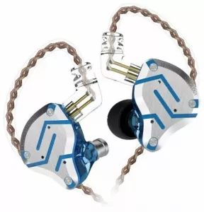 Наушники KZ Acoustics ZS10 Pro без микрофона (блики синего) фото