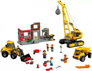 Конструктор Lego 60076 Снос старого здания фото