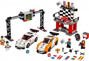 Конструктор Lego 75912 Финишная линия гонки Porsche 911 GT icon