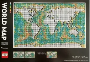 Конструктор LEGO Art 31203 Карта мира фото