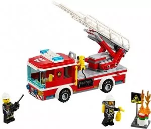 Конструктор Lego City 60107 Пожарный автомобиль с лестницей фото