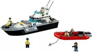 Конструктор Lego City 60129 Полицейский патрульный катер фото