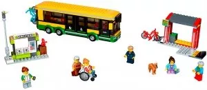 Конструктор Lego City 60154 Автобусная остановка фото
