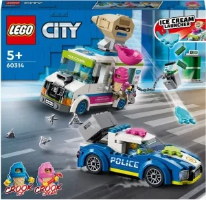 Конструктор LEGO City 60314 Погоня полиции за грузовиком с мороженым фото