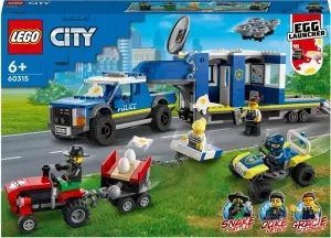Конструктор LEGO City 60315 Полицейский мобильный командный трейлер фото