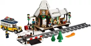 Конструктор Lego Creator Expert 10259 Зимняя железнодорожная станция фото