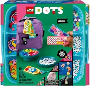 Конструктор LEGO DOTS 41949 Большой набор бирок для сумок: надписи фото