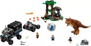 Конструктор Lego Jurassic World 75929 Побег в гиросфере от Карнотавра фото