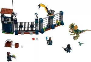 Конструктор Lego Jurassic World 75931 Нападение дилофозавра на сторожевой пост фото