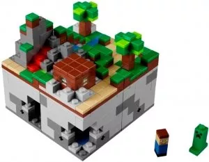 Конструктор Lego Minecraft 21102 Микромир: Лес фото