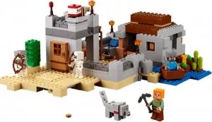 Конструктор Lego Minecraft 21121 Пустынная станция (The Desert Outpost) фото