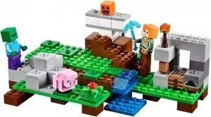 Конструктор Lego Minecraft 21123 Железный голем фото