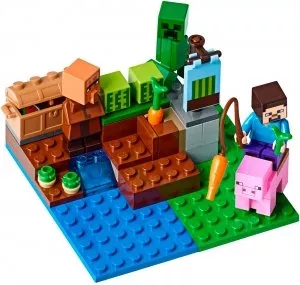 Конструктор Lego Minecraft 21138 Арбузная ферма фото