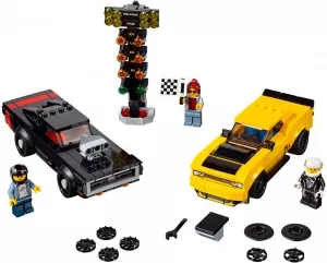 Конструктор Lego Speed Champions 75893 Автомобили 2018 Dodge Challenger SRT Demon и 1970 Dodge Charger R/T фото