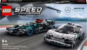 Конструктор LEGO Speed Champions 76909 Mercedes-AMG F1 W12 E Perf. и Project One фото