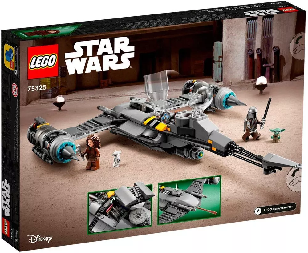Конструктор Lego Star Wars Звёздный истребитель Мандалорца N-1 / 75325 фото