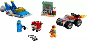 Конструктор Lego The Lego Movie 2 70821 Мастерская Строим и чиним Эммета и Бенни фото