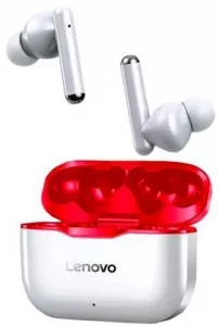 Наушники Lenovo LP1 White/Red фото