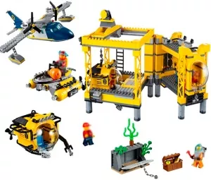 Конструктор Lepin Cities 02088 Глубоководная Исследовательская База фото