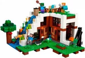 Конструктор Lepin Cubeworld 18028 База на водопаде фото