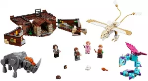 Конструктор Lepin Magic World 16059 Чемодан Ньюта Саламандера фото