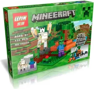 Конструктор Lepin Mineeraft 18006 Набор из четырех конструкторов фото