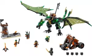 Конструктор Lepin Ninjag 06036 Зеленый Дракон icon