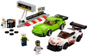 Конструктор Lepin Racings 28018 Porsche 911 RSR и 911 Turbo 3.0 фото