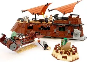 Конструктор Lepin Star Plan 05090 Парусная баржа Джаббы фото