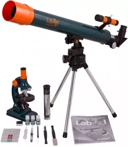 Набор Levenhuk LabZZ MT2: микроскоп и телескоп фото