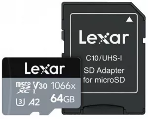 Карта памяти Lexar microSDXC 64GB (LMS1066064G-BNANG) фото