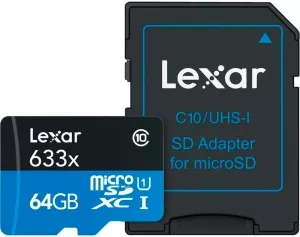 Карта памяти Lexar microSDXC 64Gb (LSDMI64GBBEU633A) фото
