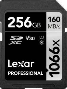 Карта памяти Lexar Professional 1066x SDXC LSD1066256G-BNNNG 256GB фото