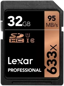 Карта памяти Lexar Professional 633x SDHC LSD32GCB633 32GB фото
