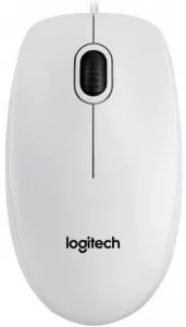 Компьютерная мышь Logitech B100 White фото