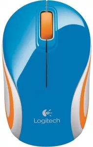 Компьютерная мышь Logitech Wireless Mini Mouse M187 Blue фото