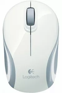 Компьютерная мышь Logitech Wireless Mini Mouse M187 White фото