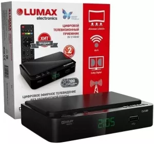 Приемник цифрового ТВ Lumax DV2105HD фото