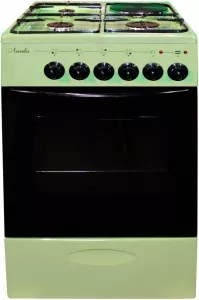 Комбинированная плита Лысьва ЭГ 1/3г01 МС-2у Зеленый без крышки фото