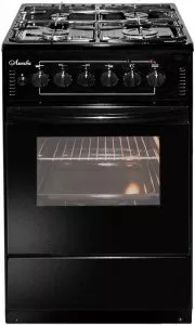 Комбинированная плита Лысьва ЭГ 401 (черный) фото
