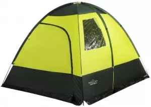 Кемпинговая палатка Maclay Santana 4 (черный/зеленый) фото