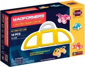 Конструктор Magformers My First Buggy Car Set Yellow 63144 фото