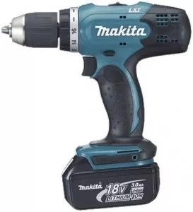 Аккумуляторная дрель-шуруповерт Makita DDF453RFE3 фото