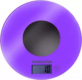 Весы кухонные Maxima MS-067 (фиолетовый) фото