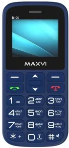 Мобильный телефон Maxvi B100 (синий) icon
